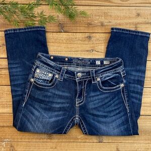 Miss Me Signature Cuffed Capri